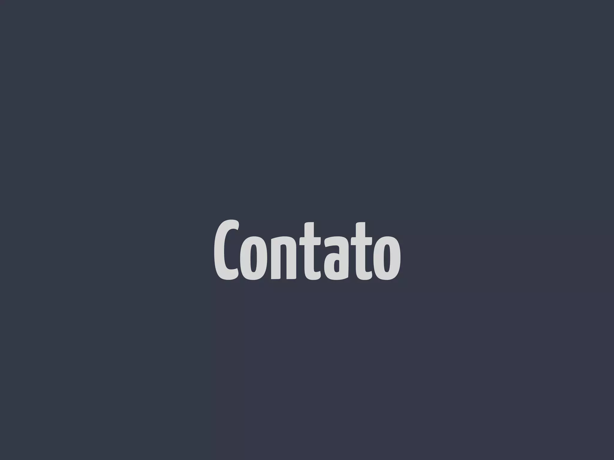 Contato 