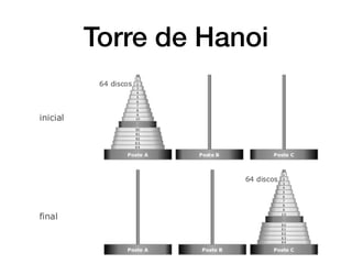 Torre de Hanoi
 