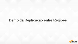 Demo da Replicação entre Regiões
 