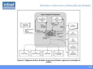 113
Orientar e Gerenciar a Execução do Projeto
 