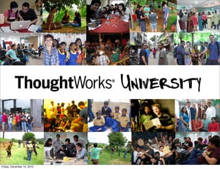 University


Friday, December 10, 2010
 