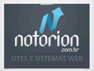 Sites   Sistemas Web
 