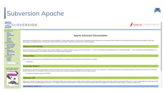 Subversion Apache
23
 