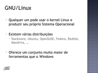 Introdução ao GNU/Linux