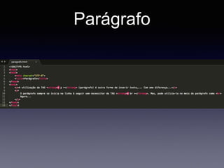 Parágrafo
 