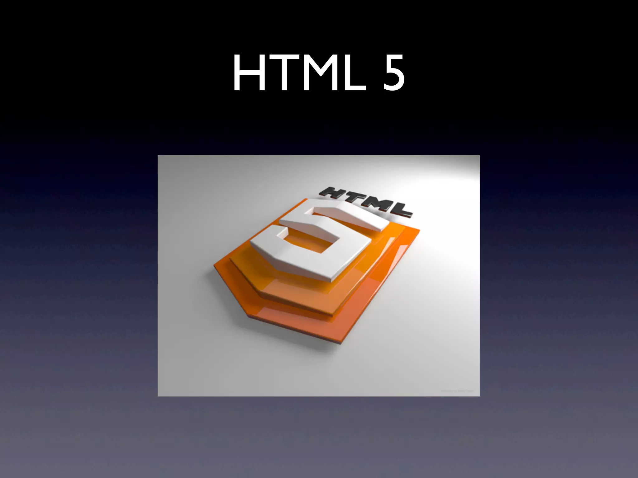 HTML 5 