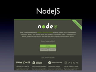 NodeJS
 