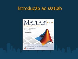 Introdução ao Matlab 