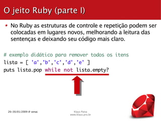 Introducao ao Ruby