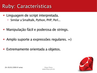 Introducao ao Ruby