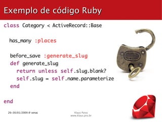 Introducao ao Ruby