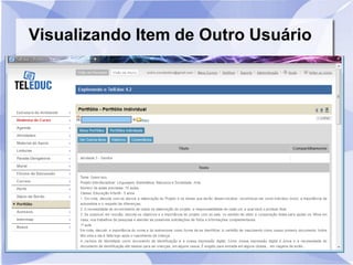 Visualizando Item de Outro Usuário
 