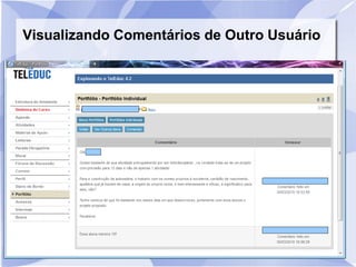 Visualizando Comentários de Outro Usuário
 