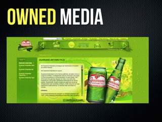 owned media
 