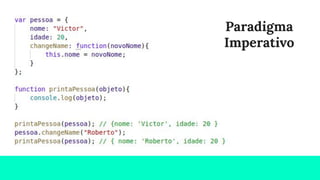 Paradigma
Imperativo
 