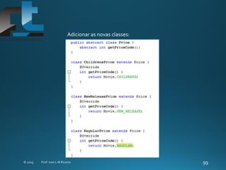 Adicionar as novas classes:
 