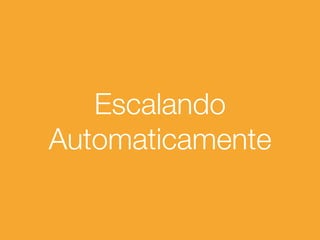 Escalando
Automaticamente
 