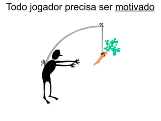 Todo jogador precisa ser motivado
 