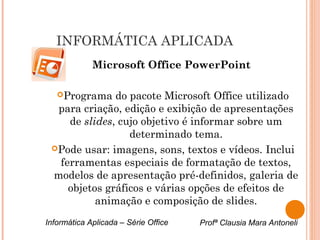 Introducao à Informatica Aplicada | PPT
