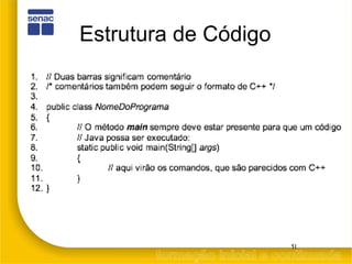 Estrutura de Código 