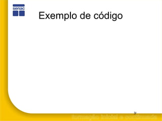 Exemplo de código 