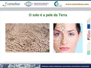O solo é a pele da Terra
 