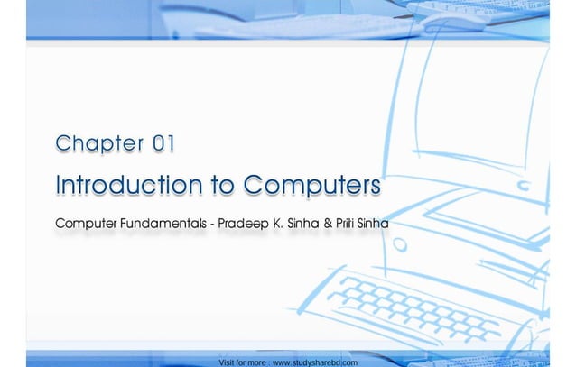 Introducation to computer [www.studysharebd.com] | PPT