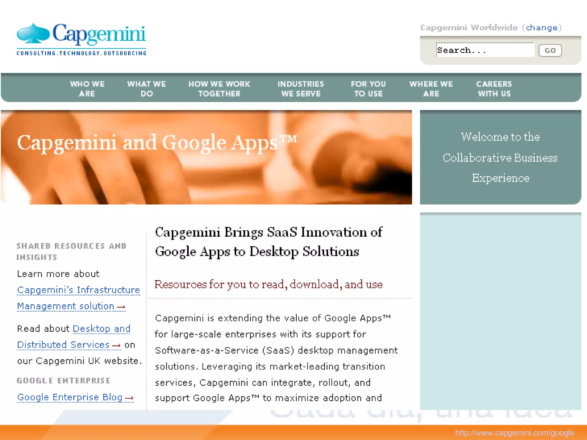 http://www.capgemini.com/google   