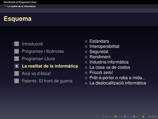 Universitat Estiu: Introducció Programari Lliure