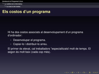 Universitat Estiu: Introducció Programari Lliure