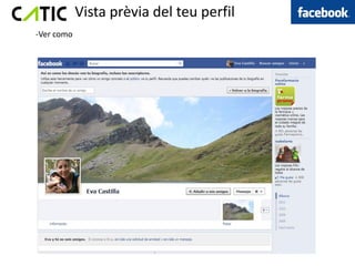 Vista prèvia del teu perfil
-Ver como
 