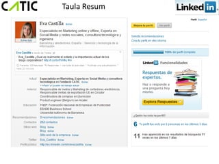 Taula Resum
 