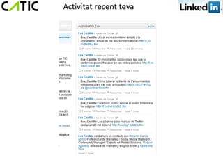 Activitat recent teva
 