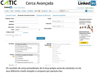 Cerca Avançada




Els resultats de cerca procedeixen de la teva pròpia xarxa de contactes en els
seus diferents nivells excepte si cerquem per paraula clau
 