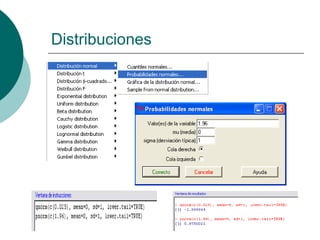 Distribuciones
 