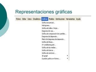 Representaciones gráficas
 