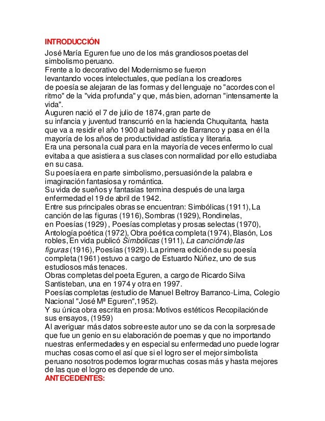 Jose maria eguren