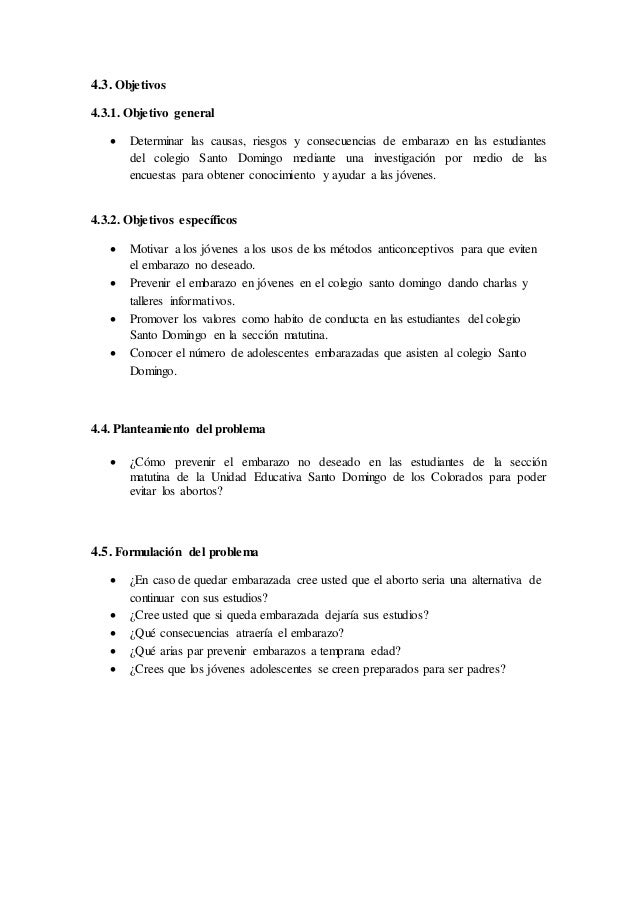 Embarazo En Adolescentes