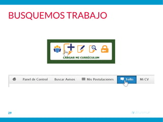 ayutn.com.ar30
BUSQUEMOS TRABAJO
 