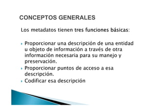 introducción a metadatos