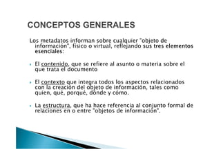 introducción a metadatos