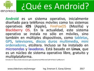 Introducción a Android | PDF