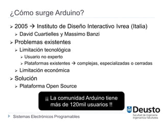 Introducción a arduino | PDF