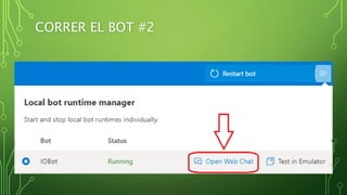 CORRER EL BOT #2
 