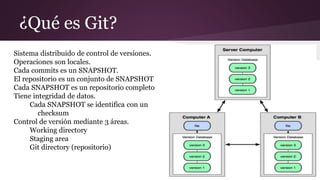 Introducción a git | PPTX