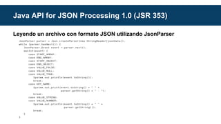 [ES] Introducción a Java EE 7 & HTML 5 Slide 41