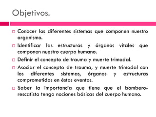 Objetivos Del Cuerpo Humano