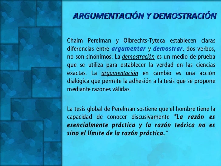 Introducción a la argumentación