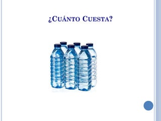 ¿CUÁNTO CUESTA?
 