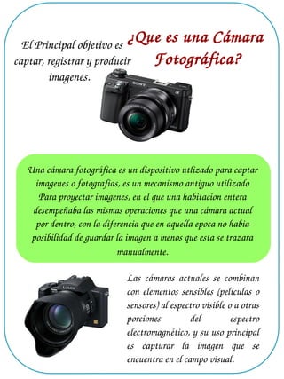 Reflex', proyecto de cámara réflex (SLR) manual de película de 35 mm